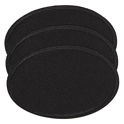 KOCKSHION 2 Sätze Große Selbstklebende Jackenflicken Ovaler Stoffpatch Für Kleidung Rucksäcke Und Taschen Dekorative Applikationen Für Styles Und Kreative Diy Projekte 3 Stücke * 2 von KOCKSHION