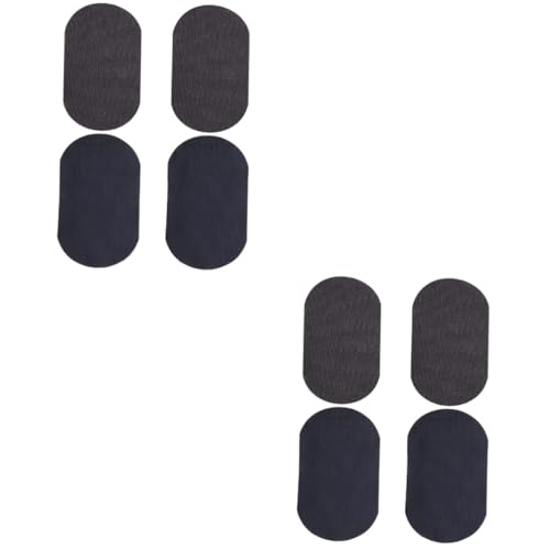 KOCKSHION 2 Sätze Teiliges Selbstklebende Flicken Für Kleidung Reparatur Patches Für Jeans Pullover Und Diy Projekte Für Kreative Näharbeiten Und Dekoration 4 Stück * 2 von KOCKSHION
