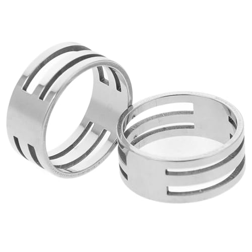 KOCKSHION 2 Stück Sprungring Öffnen und Schließring Schmuckwerkzeuge Ringe für Schmuckherstellung Sprungring-Öffner-Werkzeug Ringöffner Rostfreier Stahl Silver KOCKSHION 2 Stück Sprungring Öffnen und Schließring Schmuckwerkzeuge Ringe für Schmuckherstellung Sprungring-Öffner-Werkzeug Ringöffner Rostfreier Stahl Silver von KOCKSHION