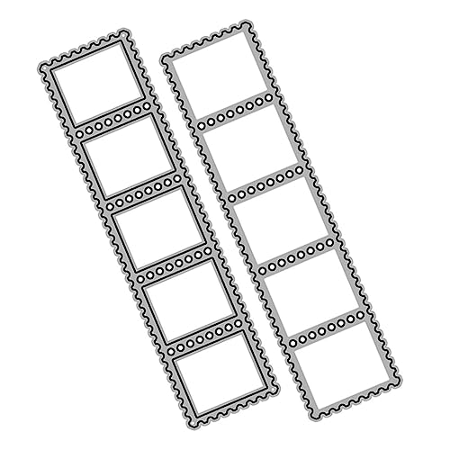 KOCKSHION 2 Stück Teiliges DIY Stanzformen Carbonstahl Stempel Schneideformen für Handcraft Tool Bastelprojekte Kartenherstellung und Kreative Prägeplatten Anwendung KOCKSHION 2 Stück Teiliges DIY Stanzformen Carbonstahl Stempel Schneideformen für Handcraft Tool Bastelprojekte Kartenherstellung und Kreative Prägeplatten Anwendung von KOCKSHION