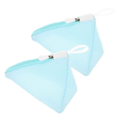 KOCKSHION 2 Stück Wäschesack zarte Wäscheltasche Waschbeutel Wäschesäcke Waschsäcke aus Netzstoff Waschmaschinen-Schutztasche Netzbeutel zum Wäschewaschen Polyester Himmelblau KOCKSHION 2 Stück Wäschesack zarte Wäscheltasche Waschbeutel Wäschesäcke Waschsäcke aus Netzstoff Waschmaschinen-Schutztasche Netzbeutel zum Wäschewaschen Polyester Himmelblau von KOCKSHION