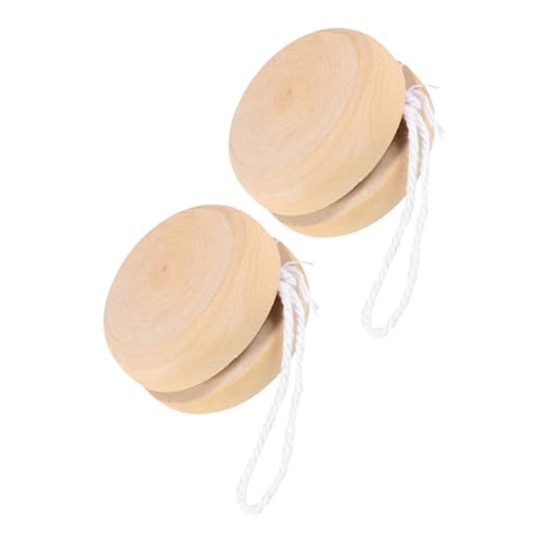 KOCKSHION 2 Stück Yoyo -ballspielzeug Chinesisches Handwerksspielzeug Holzspielzeug Selber Machen Yoyos Für Yoyo Für Anfänger Malspielzeug Für Yoyo Ball Khaki Hölzern KOCKSHION 2 Stück Yoyo -ballspielzeug Chinesisches Handwerksspielzeug Holzspielzeug Selber Machen Yoyos Für Yoyo Für Anfänger Malspielzeug Für Yoyo Ball Khaki Hölzern von KOCKSHION