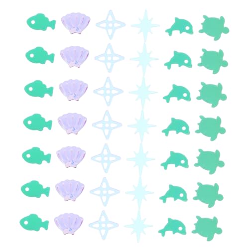 KOCKSHION 2 Turtle Delphin Shell Pailletten dekorative Pailletten Bulk-Pailletten lose Pailletten Handwerk Pailletten flache Pailletten Paillettenzubehör PVC KOCKSHION 2 Turtle Delphin Shell Pailletten dekorative Pailletten Bulk-Pailletten lose Pailletten Handwerk Pailletten flache Pailletten Paillettenzubehör PVC von KOCKSHION
