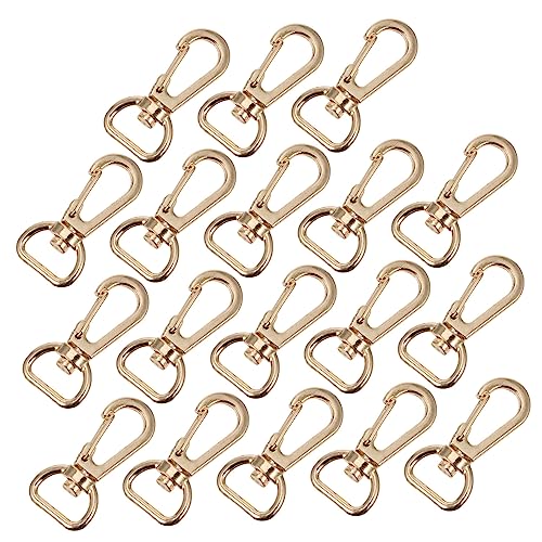 KOCKSHION 20 Stück Langlebige Legierungs Clips für DIY Zubehör Karabinerhaken für Taschen Schlüsselanhänger und Schmuckanhänger für Kreative Projekte und Handwerk KOCKSHION 20 Stück Langlebige Legierungs Clips für DIY Zubehör Karabinerhaken für Taschen Schlüsselanhänger und Schmuckanhänger für Kreative Projekte und Handwerk von KOCKSHION