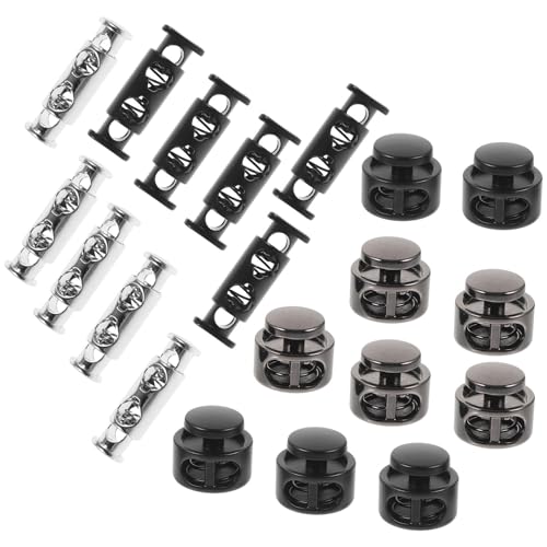 KOCKSHION 20 Stück Metall Kordelstopper mit Feder für Kleidung Schnürsenkel und Kordelzüge Einstellbare Stopper für Hosen Pullover Masken und Mehr KOCKSHION 20 Stück Metall Kordelstopper mit Feder für Kleidung Schnürsenkel und Kordelzüge Einstellbare Stopper für Hosen Pullover Masken und Mehr von KOCKSHION