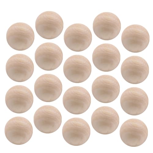 KOCKSHION 20 Stück Teiliges Runde Holzkugeln aus Massivem Lotus Holz Glatte Oberfläche Lochfrei Natürliche Farbe für DIY Schmuckherstellung Malerei Schnitzerei und Bastelprojekte KOCKSHION 20 Stück Teiliges Runde Holzkugeln aus Massivem Lotus Holz Glatte Oberfläche Lochfrei Natürliche Farbe für DIY Schmuckherstellung Malerei Schnitzerei und Bastelprojekte von KOCKSHION
