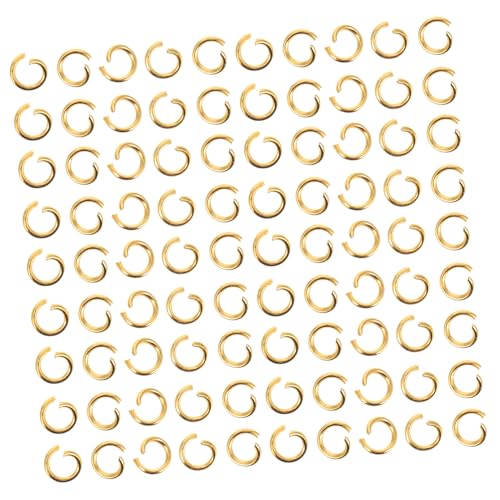 KOCKSHION 200 Stück Plattierungsanschlussring Sprungringe kleiner Spaltring Schmuckzubehör vergoldete Biegeringe kleine Spaltringe Biegeringe für Schmuck Schmuckringe Metall Golden KOCKSHION 200 Stück Plattierungsanschlussring Sprungringe kleiner Spaltring Schmuckzubehör vergoldete Biegeringe kleine Spaltringe Biegeringe für Schmuck Schmuckringe Metall Golden von KOCKSHION