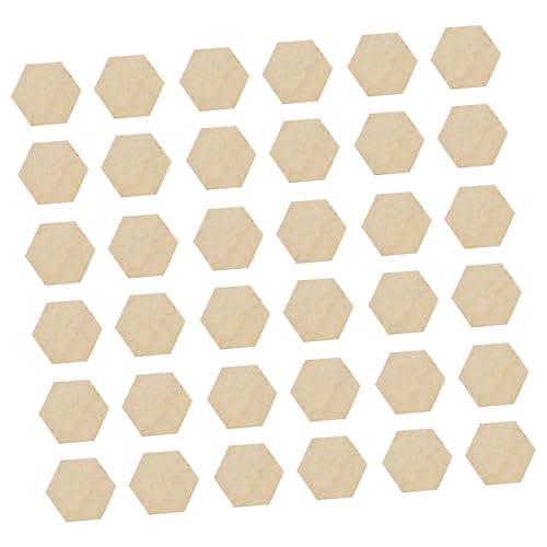 KOCKSHION 200Stück Buchenholz Sechseckige Holzstücke DIY Ornamente für Hochzeit Geburtstag und Weihnachten Hölzerne Dekorationen und Bastelprojekte KOCKSHION 200Stück Buchenholz Sechseckige Holzstücke DIY Ornamente für Hochzeit Geburtstag und Weihnachten Hölzerne Dekorationen und Bastelprojekte von KOCKSHION