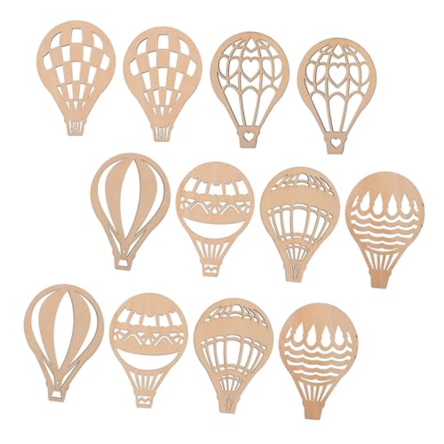 KOCKSHION 24 Stück Holz Hot Air Ballon Design Anhänger DIY Holzscheiben für Kreative Wanddekorationen für Elternprojekte Graffiti und Gestaltung KOCKSHION 24 Stück Holz Hot Air Ballon Design Anhänger DIY Holzscheiben für Kreative Wanddekorationen für Elternprojekte Graffiti und Gestaltung von KOCKSHION