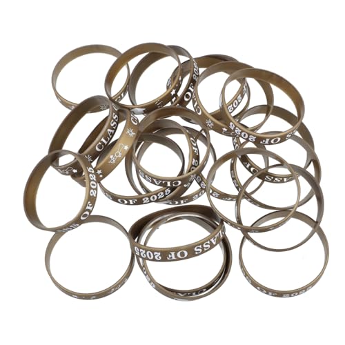 KOCKSHION 24 Stück Silikon Armbänder zur Abschlussfeier Handgelenk Schmuck für Klassenkameraden Bedeutungsvolle Erinnerungsstücke für Abschlussfeier Partyzubehör für Klasse KOCKSHION 24 Stück Silikon Armbänder zur Abschlussfeier Handgelenk Schmuck für Klassenkameraden Bedeutungsvolle Erinnerungsstücke für Abschlussfeier Partyzubehör für Klasse von KOCKSHION