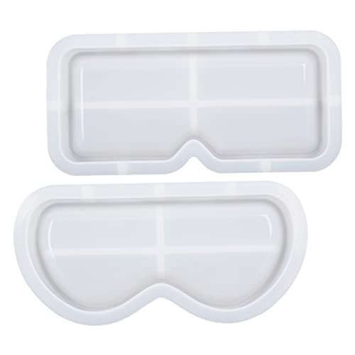 KOCKSHION 2Stücke Gläserschalen Schimmelbrille Tablett Gießform für DIY Handwerk für Dekoration und Schmuckaufbewahrung Hohe Elastizität und Stärke Geeignet für Zuhause KOCKSHION 2Stücke Gläserschalen Schimmelbrille Tablett Gießform für DIY Handwerk für Dekoration und Schmuckaufbewahrung Hohe Elastizität und Stärke Geeignet für Zuhause von KOCKSHION