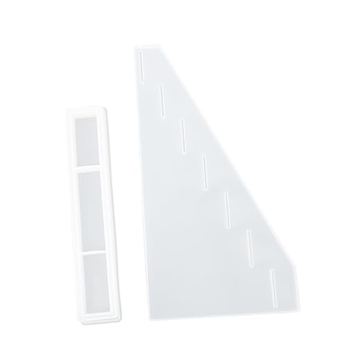 KOCKSHION 2Stücke Silikon Lippenstift Lagerform Teiliges Epoxidharz DIY Form für Speicherhalter Hohe Flexibilität Einfache Handhabung für Designs von KOCKSHION