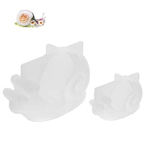 KOCKSHION 2Stücke Silikonform Schnecke Wiederverwendbare DIY Gießform für Tierische Figuren und Langlebig für Bastelprojekte für Dekorationen KOCKSHION 2Stücke Silikonform Schnecke Wiederverwendbare DIY Gießform für Tierische Figuren und Langlebig für Bastelprojekte für Dekorationen von KOCKSHION