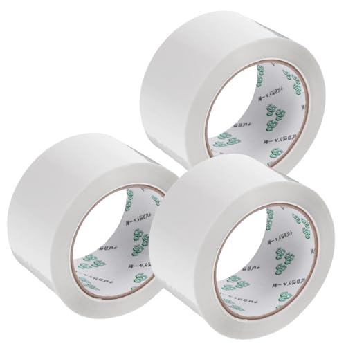 KOCKSHION 3 Rollen Fluoreszierendes Weißes Gewebeband Wasserdichtes Multifunktionales Klebeband für Verpackung Abdichtung und Reparaturarbeiten KOCKSHION 3 Rollen Fluoreszierendes Weißes Gewebeband Wasserdichtes Multifunktionales Klebeband für Verpackung Abdichtung und Reparaturarbeiten von KOCKSHION