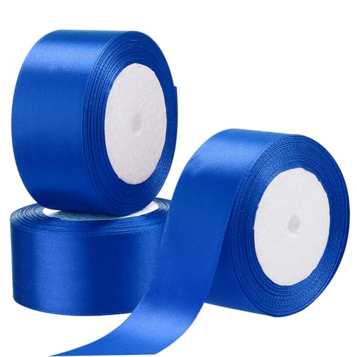 KOCKSHION 3 Rollen verpackung Band Geschenkband Weihnachtsbaumband Zeremonie Rauschsperre Blumenstraußband Fleck Bögen korb Wickelband Geschenkverpackungsbänder Polyester von KOCKSHION