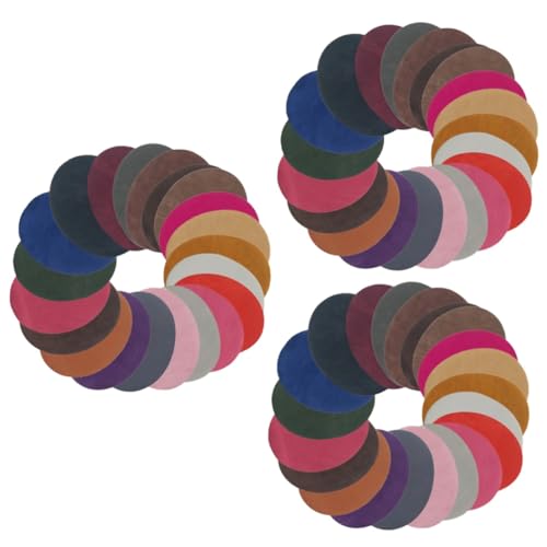 KOCKSHION 3 Sätze Bügelflicken Für Ellbogen Ovales Design Für Pullover Und Kleidung Einfache Anwendung Langlebig Und Hautfreundlich Für Diy Reparaturen Und Dekoration 24 Stück * 3 von KOCKSHION