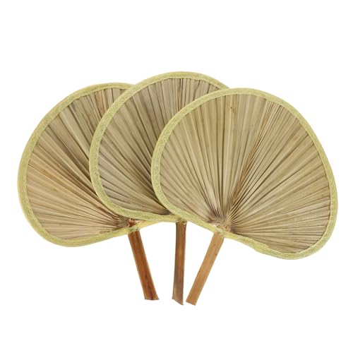 KOCKSHION 3 Stück Teiliges Handgemachte Wanddekoration Fächer Umweltfreundliche Cattail Fächer im Japanischen Stil für Sommerpartys und Fotografie Dekoration KOCKSHION 3 Stück Teiliges Handgemachte Wanddekoration Fächer Umweltfreundliche Cattail Fächer im Japanischen Stil für Sommerpartys und Fotografie Dekoration von KOCKSHION