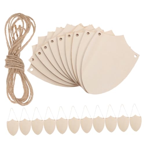 KOCKSHION 30 Stücke Blank Holz Schild Ausschnitte DIY Handwerk Verzierungen Unfinished Holz Tags Ornamente KOCKSHION 30 Stücke Blank Holz Schild Ausschnitte DIY Handwerk Verzierungen Unfinished Holz Tags Ornamente von KOCKSHION