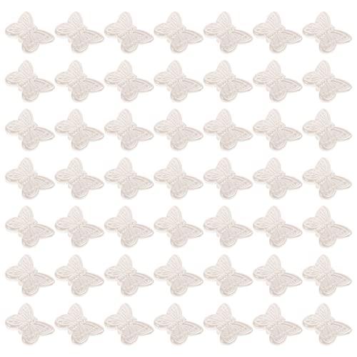 KOCKSHION 300 Stück DIY Schmetterlingsperlen Abs Imitationsperlen für Schmuck Bastelzubehör Ohrringe Armbänder Kreative Projekte Handgemachte Dekorationen von KOCKSHION