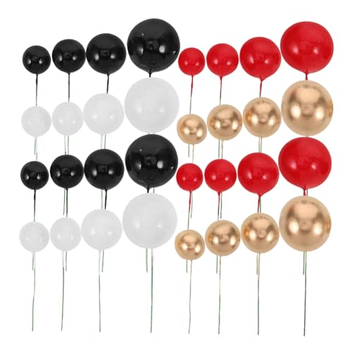 KOCKSHION 32 Stück Mini-hüte, Schaumstoffbälle, Kuchendekorationen, Bunte Dekorationen Für Geburtstage, Hochzeiten, Babypartys, Leicht Und Langlebig, Einfach Zu Verwenden, Einzigartiges KOCKSHION 32 Stück Mini-hüte, Schaumstoffbälle, Kuchendekorationen, Bunte Dekorationen Für Geburtstage, Hochzeiten, Babypartys, Leicht Und Langlebig, Einfach Zu Verwenden, Einzigartiges von KOCKSHION