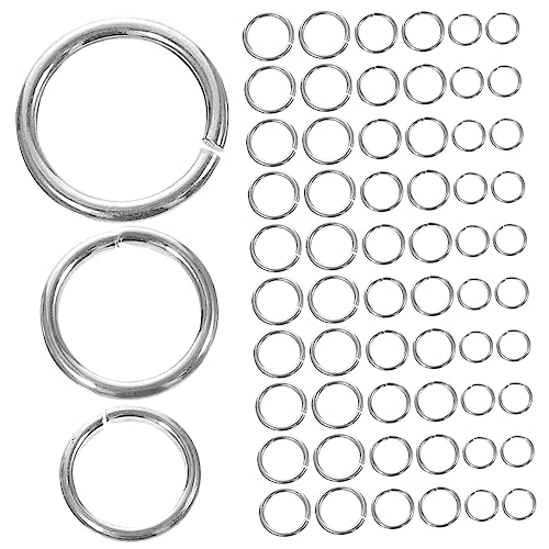 KOCKSHION 3Taschen Teiliges Sterling Silber Sprungringe für Schmuckherstellung DIY Halsketten und Ohrringe Langlebige Biegeringe für Projekte KOCKSHION 3Taschen Teiliges Sterling Silber Sprungringe für Schmuckherstellung DIY Halsketten und Ohrringe Langlebige Biegeringe für Projekte von KOCKSHION