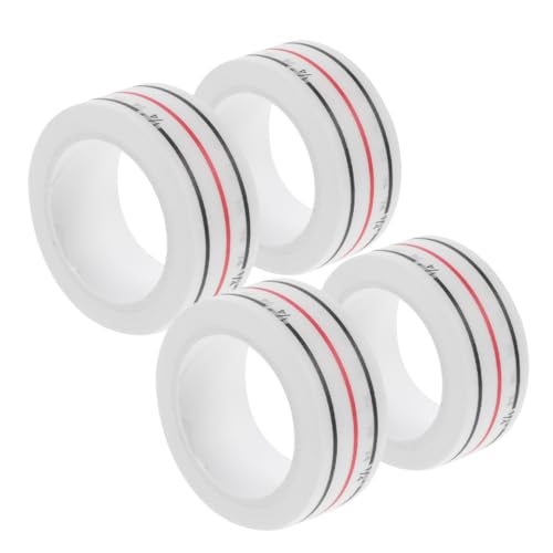 KOCKSHION 4 Rollen Patchwork-positionierungsnähen Nähbedarf Und Zubehör Heftband Zum Nähen Nahtband Zum Quilten Kleiderband Schlagband Für Quilten Papier Klebeband Heftband Nähband Papier von KOCKSHION