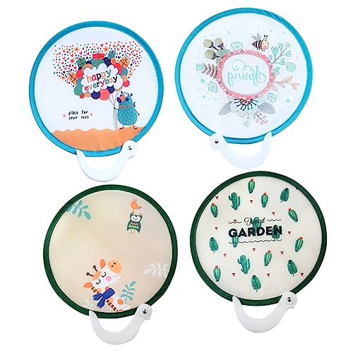 KOCKSHION 4 Stück Faltbare Handfächer für Runde Cartoon Fans Tragbare Fächer für Sommerpartys Hochzeiten und Dekoration Zufällige Designs KOCKSHION 4 Stück Faltbare Handfächer für Runde Cartoon Fans Tragbare Fächer für Sommerpartys Hochzeiten und Dekoration Zufällige Designs von KOCKSHION