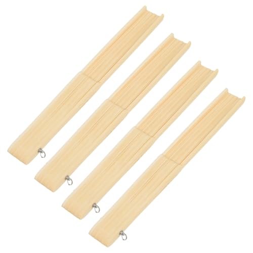 KOCKSHION 4 Stück Teiliges Japanisches Fächergestell aus Faltbare DIY Handfächer Rahmen für Basteln Robustes Material Naturfarben für Kreative Handwerksprojekte KOCKSHION 4 Stück Teiliges Japanisches Fächergestell aus Faltbare DIY Handfächer Rahmen für Basteln Robustes Material Naturfarben für Kreative Handwerksprojekte von KOCKSHION
