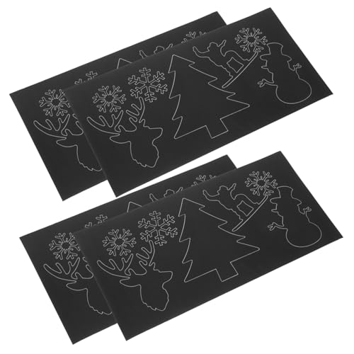 KOCKSHION 4 Stück Teiliges Selbstklebende Reparatur Patches für Kleidung Jacken und Taschen Hochwertige Patches zur Kreativen Applikation und Individuellen Gestaltung von Kleidung von KOCKSHION