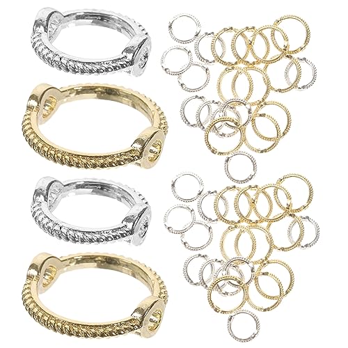 KOCKSHION 40 Stück Doppel Loch Perlen für Schmuckherstellung Leichte Kupferbead mit Zwei Löchern für Armbänder und DIY Projekte KOCKSHION 40 Stück Doppel Loch Perlen für Schmuckherstellung Leichte Kupferbead mit Zwei Löchern für Armbänder und DIY Projekte von KOCKSHION