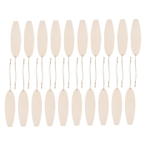 KOCKSHION 40 Stück Unlackierte Holz Surfbrett Platten Teiliges für DIY Bastelprojekte für Strand Dekorationen und Kreative Wandgestaltung von KOCKSHION