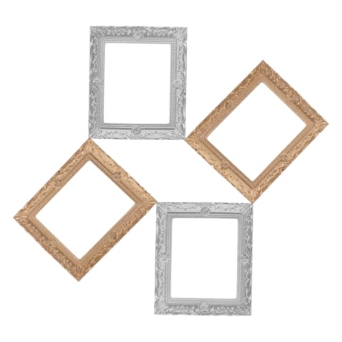 KOCKSHION 4pcs Zubehör Für Puppenhäuser Miniaturrahmen Bilderrahmen Für Minihaus Fotorahmen-Modell Kleine Fotorahmen-Dekorationen Kleiner Bilderrahmen Kleiner Rahmen Kleine Fotohalter Harz KOCKSHION 4pcs Zubehör Für Puppenhäuser Miniaturrahmen Bilderrahmen Für Minihaus Fotorahmen-Modell Kleine Fotorahmen-Dekorationen Kleiner Bilderrahmen Kleiner Rahmen Kleine Fotohalter Harz von KOCKSHION