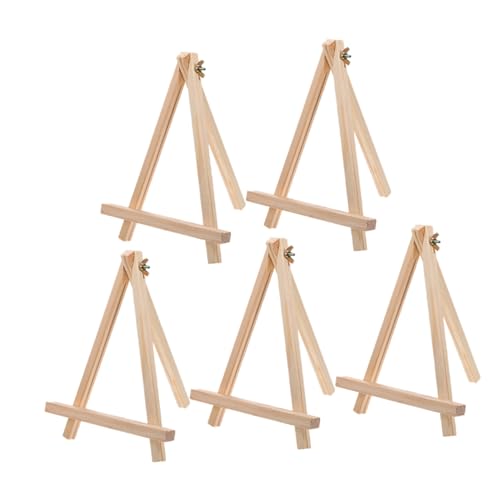 KOCKSHION 5 Stück Holzstaffelei Tischstaffelei für Kleine Gemälde und Fotos Stabiler Easel für Ausstellungen Kunstprojekte und Dekoration KOCKSHION 5 Stück Holzstaffelei Tischstaffelei für Kleine Gemälde und Fotos Stabiler Easel für Ausstellungen Kunstprojekte und Dekoration von KOCKSHION