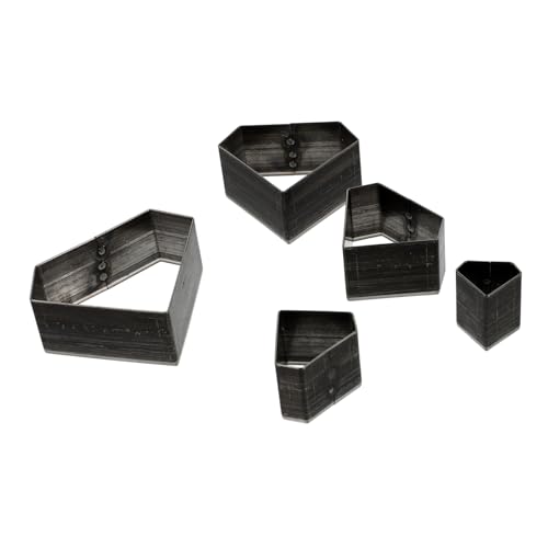 KOCKSHION 5 Stück Teiliges DIY Leder Lochstanzer Set Präzise Lochschneider für Lederhandwerk Energiesparendes Design für Verschiedene Materialien Geeignet für Gürtel und Riemen KOCKSHION 5 Stück Teiliges DIY Leder Lochstanzer Set Präzise Lochschneider für Lederhandwerk Energiesparendes Design für Verschiedene Materialien Geeignet für Gürtel und Riemen von KOCKSHION