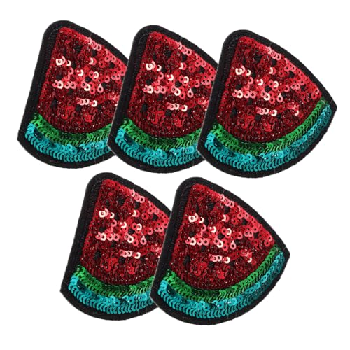 KOCKSHION 5 Stück Wassermelone Aufnäher Gestickte Patches für Kleidung Rucksäcke und Jeans DIY Applikationen für Kreative Style Upgrades KOCKSHION 5 Stück Wassermelone Aufnäher Gestickte Patches für Kleidung Rucksäcke und Jeans DIY Applikationen für Kreative Style Upgrades von KOCKSHION