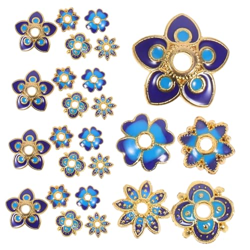 KOCKSHION 50 Stück Blumen-perlenkappen: Ornamenthalter, Metallperlen, Endkappen, Schmuckaufsätze Für Armbänder, Diy-bastelarbeiten, Schmuckherstellung KOCKSHION 50 Stück Blumen-perlenkappen: Ornamenthalter, Metallperlen, Endkappen, Schmuckaufsätze Für Armbänder, Diy-bastelarbeiten, Schmuckherstellung von KOCKSHION