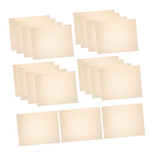 KOCKSHION 50 Stück Handgemachtes Kalligraphiepapier Antikes Chinesisches Xuanpapier für Malerei und Schreibprojekte Halbreifes Reispapier für Kunst und von KOCKSHION