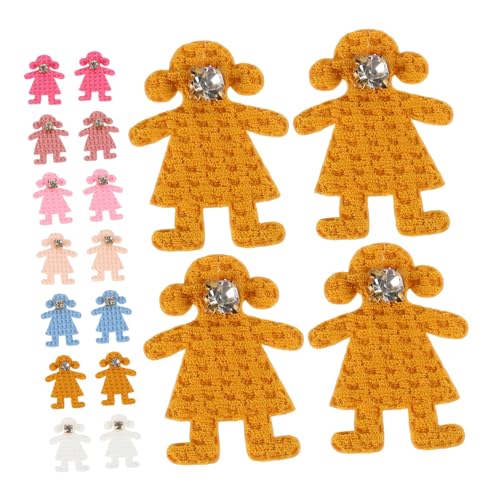 KOCKSHION 50 Stück Stoff Rhinestone Verzierung für Diy Handwerksprojekte Applikationen für Kleidung und Party Dekorationen Mischfarben für Bastelideen von KOCKSHION