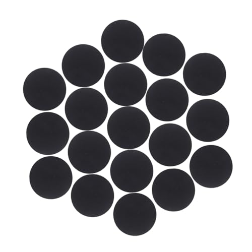 KOCKSHION 500 Stück Schwarze Filz Aufkleber Selbstklebend Runde Filzkreise Für DIY Bastelprojekte Näharbeiten Kleidung Dekoration Filzbedarf KOCKSHION 500 Stück Schwarze Filz Aufkleber Selbstklebend Runde Filzkreise Für DIY Bastelprojekte Näharbeiten Kleidung Dekoration Filzbedarf von KOCKSHION