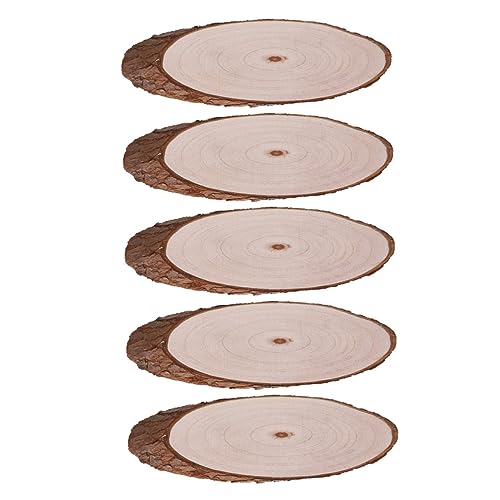 KOCKSHION 5Stücke DIY Ovale Holzscheiben Natürlichem Holz Breit für Handarbeiten und Dekorationen Graffiti und Bastelprojekte KOCKSHION 5Stücke DIY Ovale Holzscheiben Natürlichem Holz Breit für Handarbeiten und Dekorationen Graffiti und Bastelprojekte von KOCKSHION