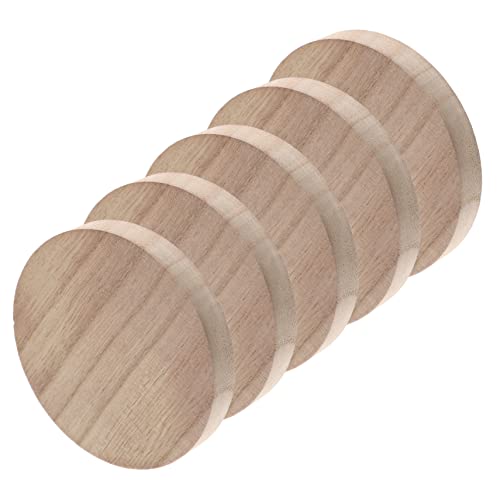 KOCKSHION 5Stücke Natürliche Runde Holzscheiben Für DIY Handwerksprojekte Ungeschliffen Für Dekoration Bastelarbeiten Und Ausstellungsstände KOCKSHION 5Stücke Natürliche Runde Holzscheiben Für DIY Handwerksprojekte Ungeschliffen Für Dekoration Bastelarbeiten Und Ausstellungsstände von KOCKSHION