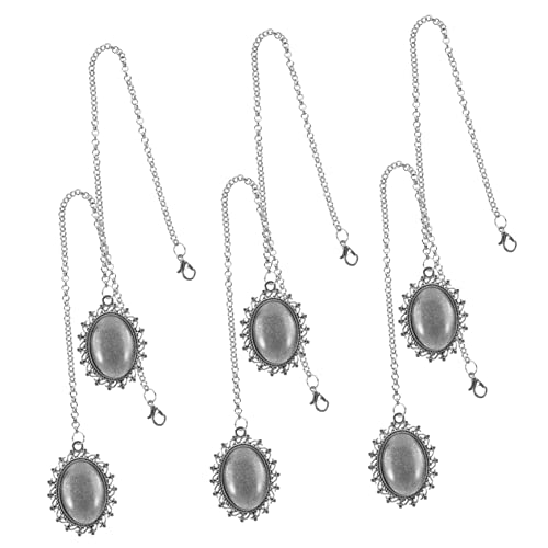 KOCKSHION 6 Stück Graduierung Brim Charm Grad-Foto-Anhänger Bildrahmen Abschlusskappen abschlussfeier graduation cap Fotorahmen-Anhänger Fotoanhänger für die Schmuckherstellung Metall Silver von KOCKSHION