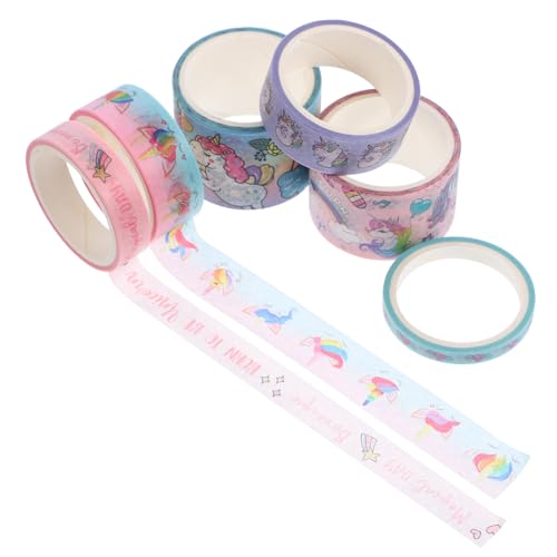 KOCKSHION 6Rollen DIY Papierklebebänder Dekorative Scrapbook Klebebänder Selbstklebend für Scrapbooking Geschenkverpackungen und Projekte Vielseitig Einsetzbar KOCKSHION 6Rollen DIY Papierklebebänder Dekorative Scrapbook Klebebänder Selbstklebend für Scrapbooking Geschenkverpackungen und Projekte Vielseitig Einsetzbar von KOCKSHION