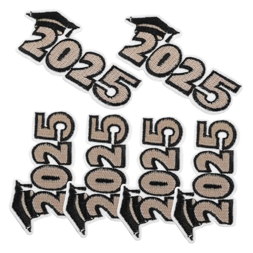 KOCKSHION 6pcs 2025 Abschluss Gestickte Patches Für DIY Modeprojekte Abschlussfeier Liefert Eisen Auf Flecken Für Jacken Hüte Und Kleidung KOCKSHION 6pcs 2025 Abschluss Gestickte Patches Für DIY Modeprojekte Abschlussfeier Liefert Eisen Auf Flecken Für Jacken Hüte Und Kleidung von KOCKSHION