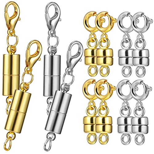 KOCKSHION 8 Stück Magnetschnalle Schmuck Schnallenverschluss Verschlüsse Für Schmuck Verschluss Für Halskette Magnetische Schmuckverschlüsse Magnetischer Schmuckhalter Eisen von KOCKSHION