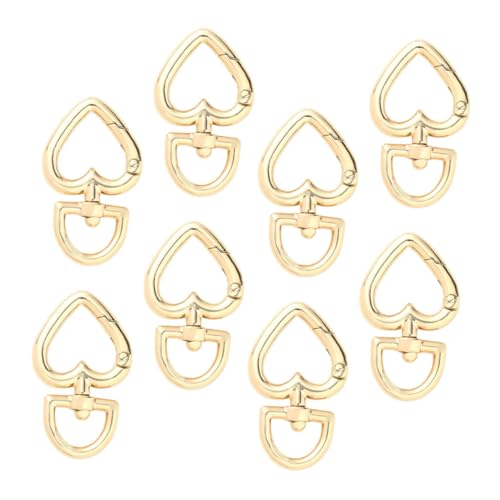 KOCKSHION 8 Stück Metall Herz Schlüsselanhänger Ring Herzförmiger Schlüsselanhänger Herzförmiger Verschlussclip Schlüsselanhänger Kesselschnalle Karabiner Herz Valentinstags KOCKSHION 8 Stück Metall Herz Schlüsselanhänger Ring Herzförmiger Schlüsselanhänger Herzförmiger Verschlussclip Schlüsselanhänger Kesselschnalle Karabiner Herz Valentinstags von KOCKSHION