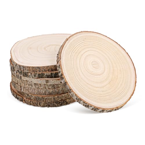 KOCKSHION 8 Stück Paulownia-scheiben Dekoration Kernstück Rustikal Dekorative Baumstämme Mittelstücke Wohnkultur Hochzeit Protokoll Kreise Erste Runden Gemeinschaft Party KOCKSHION 8 Stück Paulownia-scheiben Dekoration Kernstück Rustikal Dekorative Baumstämme Mittelstücke Wohnkultur Hochzeit Protokoll Kreise Erste Runden Gemeinschaft Party von KOCKSHION