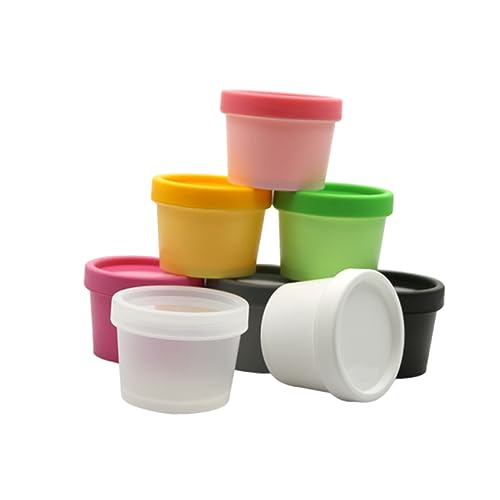 KOCKSHION 8Stücke DIY Superleichtem Modelliermasse für Stressabbau Kreativitätsförderung pro Dose für Spiele und von KOCKSHION