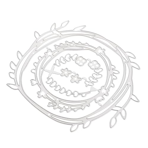 KOCKSHION Bastel Stanzform Karbonstahl für Selbstgemacht Einladungskarten Scrapbooking und Dekoration Robust und Langlebig für Kinder und Kreative Bastelprojekte von KOCKSHION