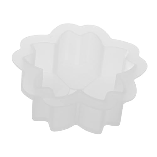KOCKSHION Blumenförmige Silikonform für Diy Duftkerzen Einzigartige Gießform für Kerzenherstellung für Kreative Bastelprojekte und Stilvolle Innendekoration von KOCKSHION